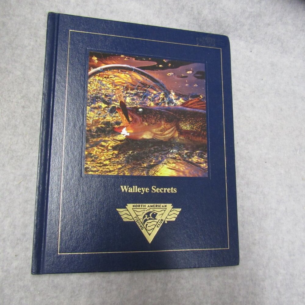 Walleye Secrets North Amrican Fishing Club Book Good condition